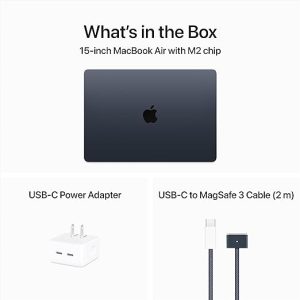 APPLE MacBook Air 2023 - 15.3 INCH - Apple M2 chip 8-core CPU - 10-core GPU - 8 GB RAM - 256 GB SSD