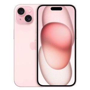 I PHONE 15  pink 256 GB USED 100%